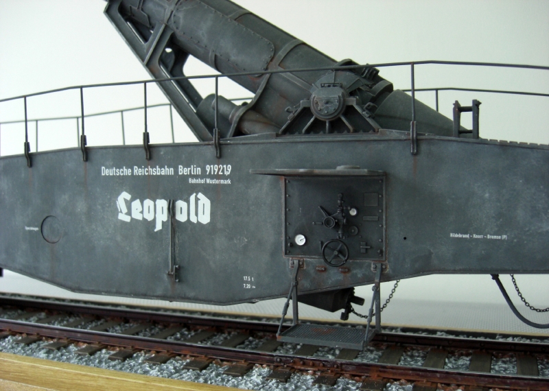 280mm K5(E) Leopold Railroad Gun